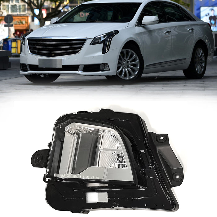 For 2018-2019 Cadillac XTS Front Bumper LED Fog Light Driving Lamp Left Side
