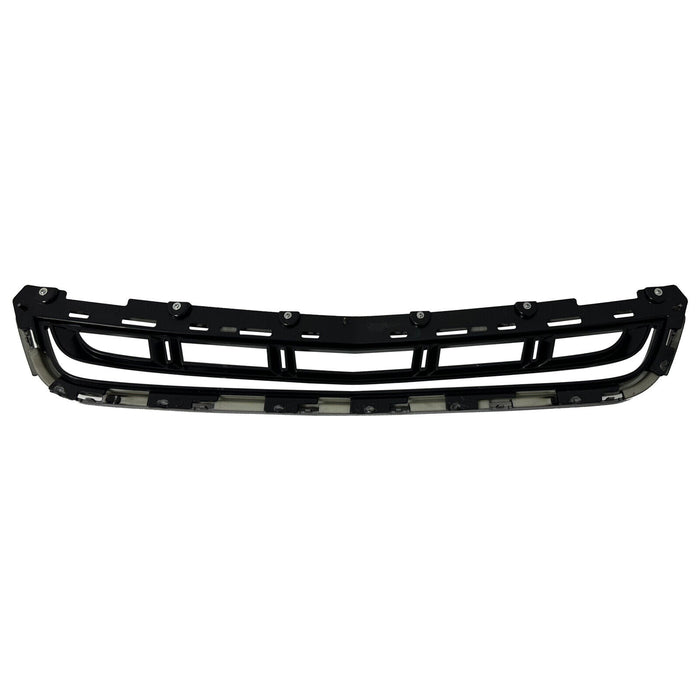 Fit 2013-2017 Cadillac XTS Front Bumper Black Upper Grille Lower Grill 2PCS