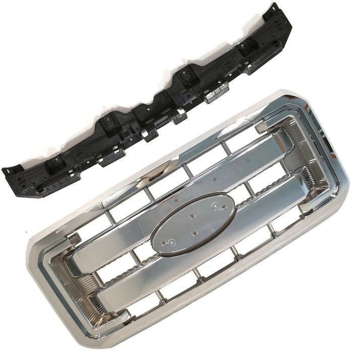 Chrome Grill+Reinforc