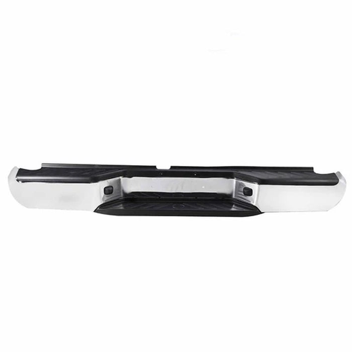 Rear Step Bumper Chrome Assembly W/O Sensor Holes for 2005-2021 Nissan Frontier