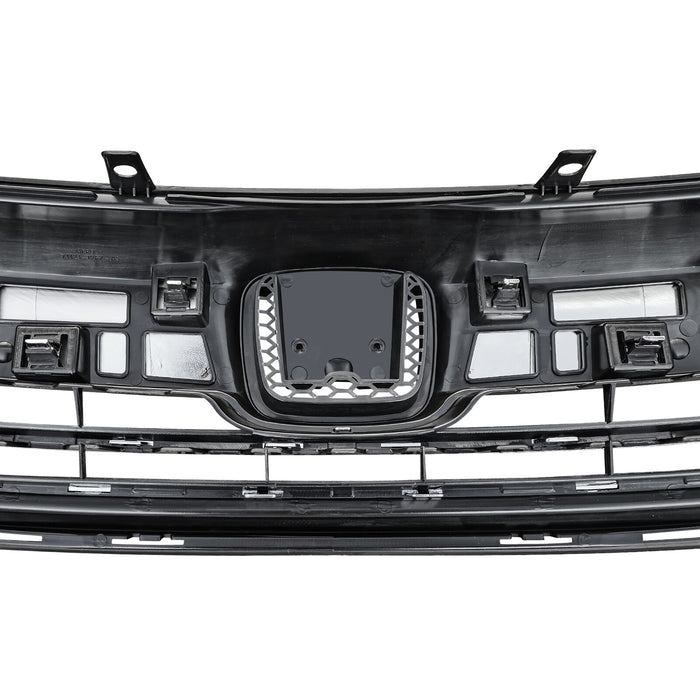For 2016 2017 Honda Accord EX Front Bumper Upper & Lower Grille &LED FOG LIGHTS