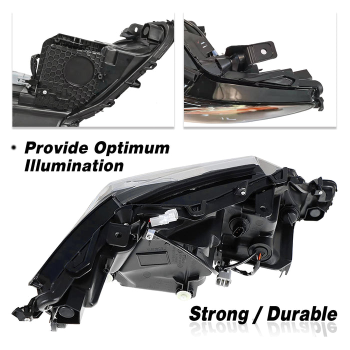 For 2018-2020 Camry SE Front Grill Assembly Fog Lights Cover Headlights Set