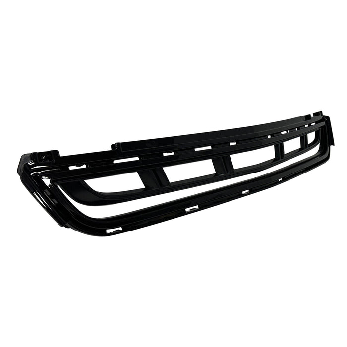 Fit 2013-2017 Cadillac XTS Front Bumper Black Upper Grille Lower Grill 2PCS