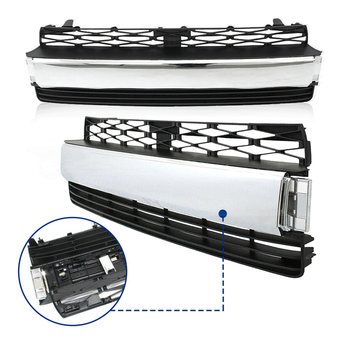 Front Bumper Grille Assembly Body Kits for 2014-2019 Toyota 4Runner Limited