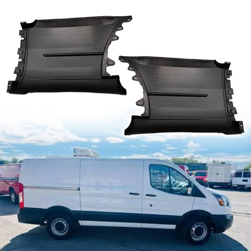 Bumper Cover Extension for 2015-2019 Ford Transit 150 250 350 Pair L&R Side