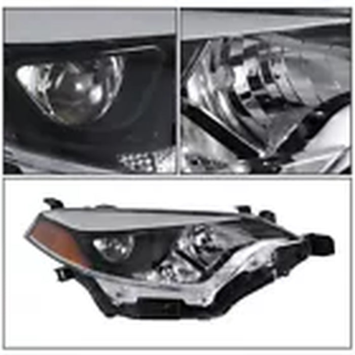 Headlights for 2014 2015 2016 Toyota Corolla Headlamps Left+Right SET Head Light