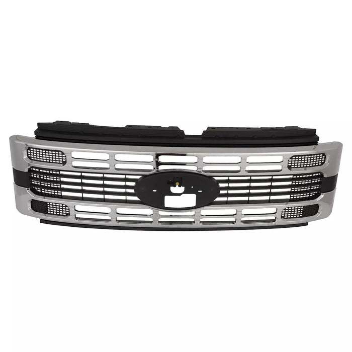 For 2023-2025 Ford F250 F350 F450 F550 Front Grille Chrome Super Duty XLT XL