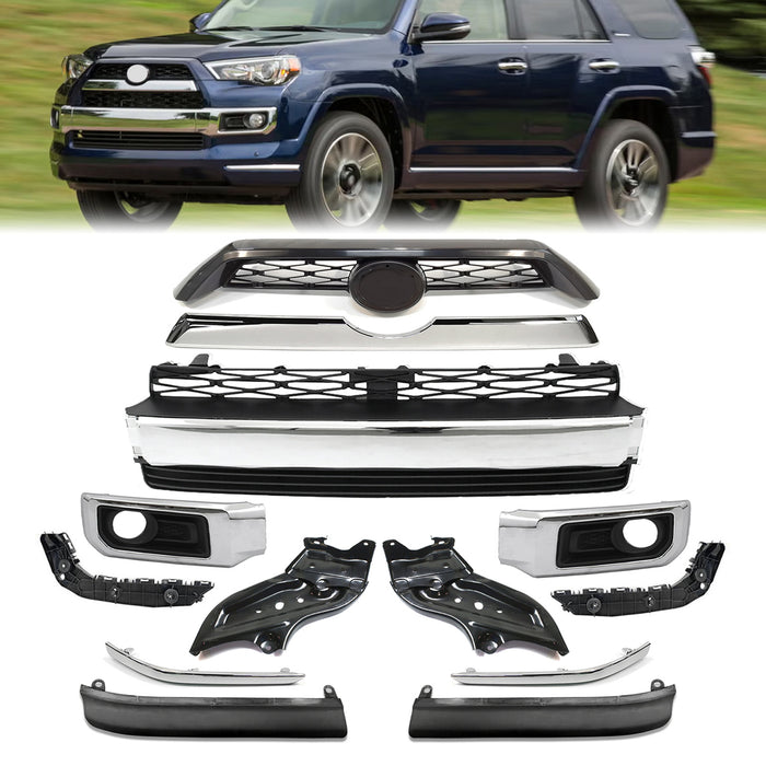 Front Bumper Grille Assembly Body Kits for 2014-2019 Toyota 4Runner Limited