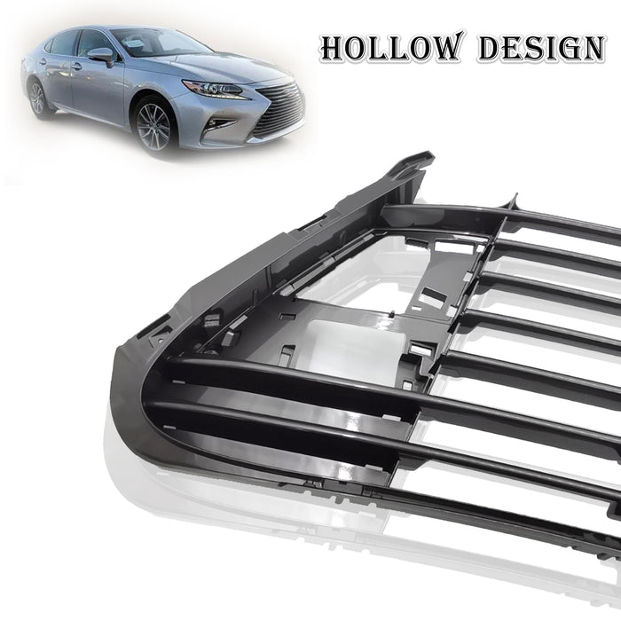 Front Bumper Lower Grille & Guard Plate for 2016-2018 Toyota Lexus ES350 Es300H