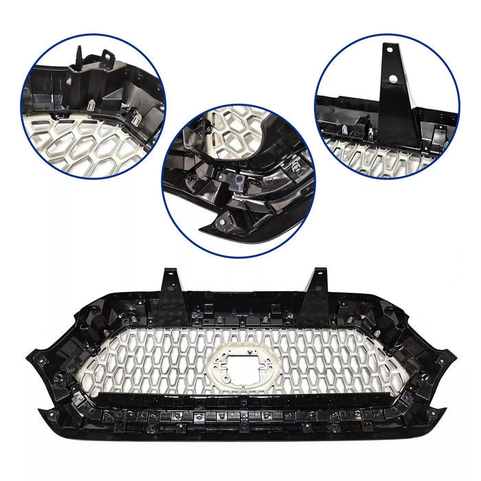 Front Bumper Cover Kit for 2016-2023 Toyota Tacoma with Grilles & Bumper Valance