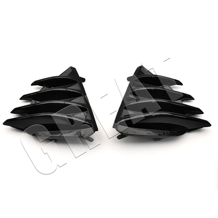 Front Upper Lower Grille LED Fog Lights for 2017 2018 2019 Toyota Corolla SE XSE