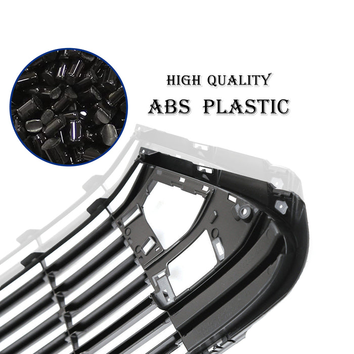 Front Bumper Lower Grille & Guard Plate for 2016-2018 Toyota Lexus ES350 Es300H