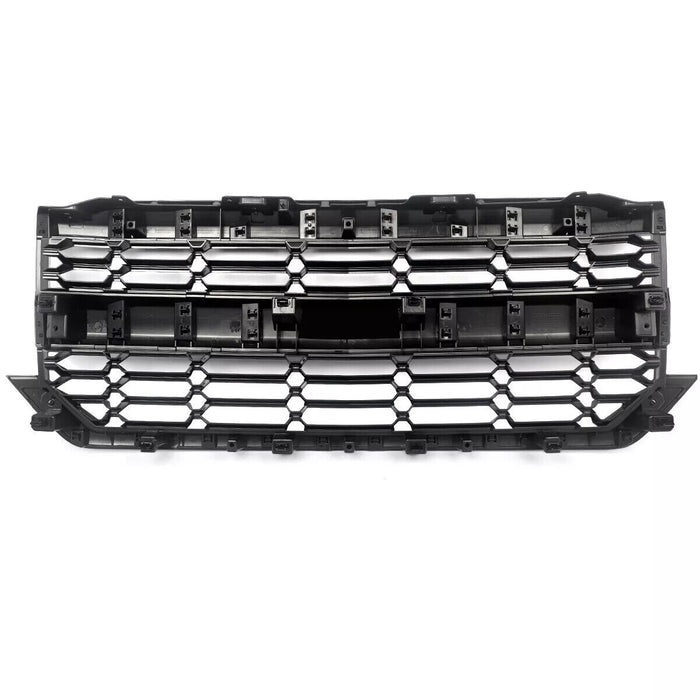 For 2016-2018 Chevrolet Silverado 1500 Front Upper Bumper Grille Black 84046156