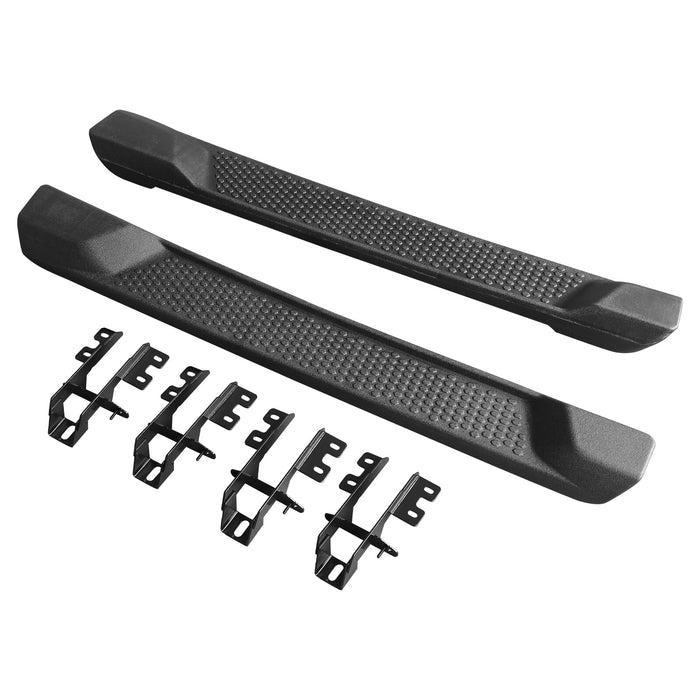 For 2007 08 09-2018 Jeep Wrangler JK 2 Door Nerf Bar Running Boards Side Step