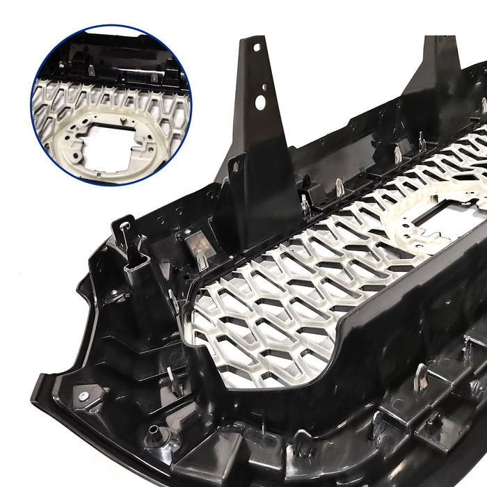 New Front Mesh Bumper Upper Grille Grill Black for 2016 2022 Toyota Tacoma TRD