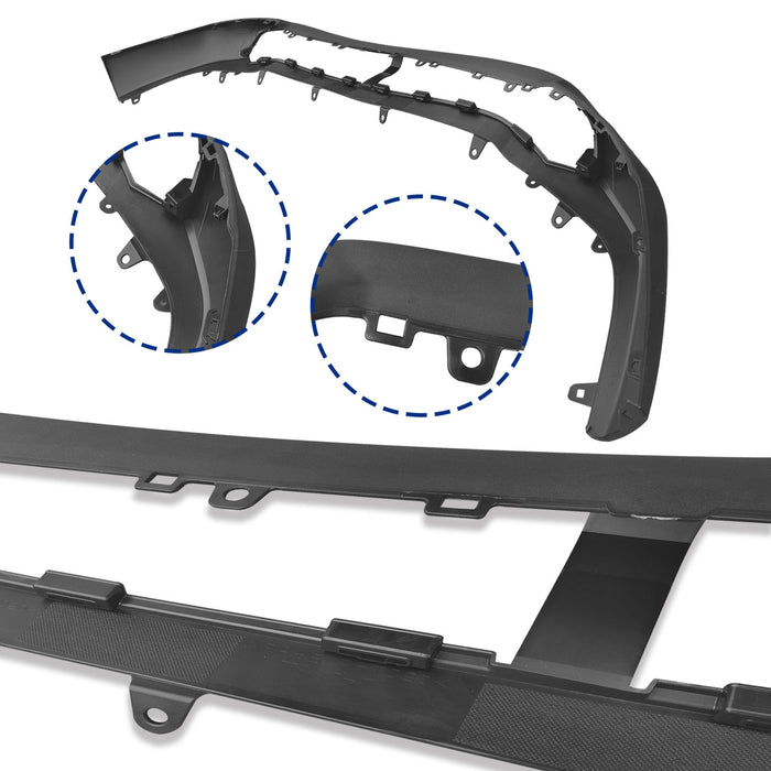 Fits 2019-2022 Toyota Rav4 XLE LE Front Bumper Lower Valance Cover TO1095213