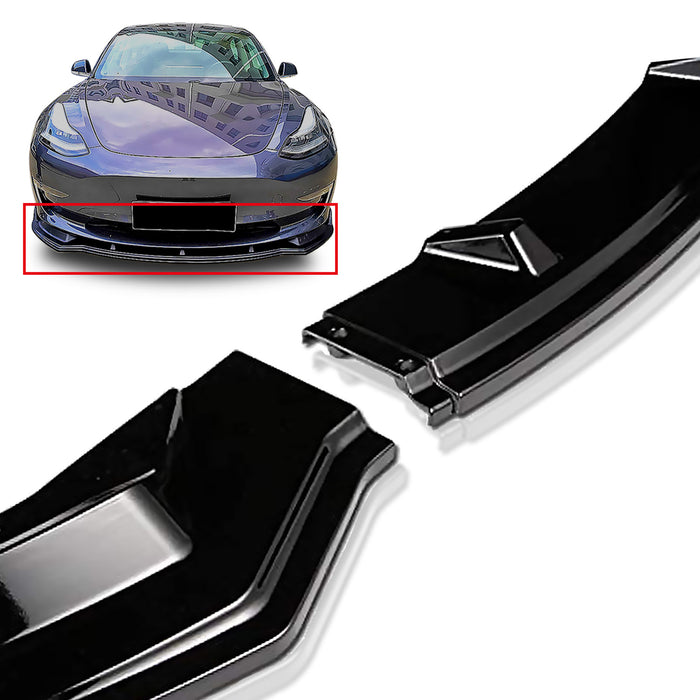 Retrofit Body Parts Kit for 2017-2022 Tesla Model 3 Accessories (Glossy Black)