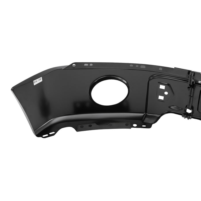For Ford F150 2009-2014 Front Bumper Face Bar W/ Fog Light Hole Black Split
