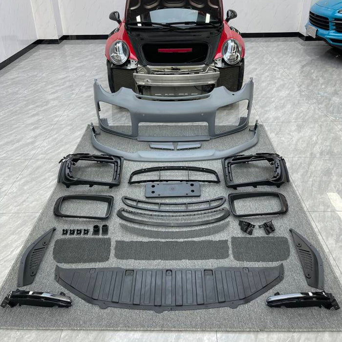For 12-19 Porsche 911 991 Carrera Front Bumper Assembly W/Daytime Running Lights