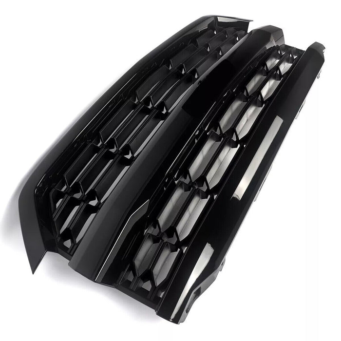 For 2016-2018 Chevrolet Silverado 1500 Front Upper Bumper Grille Black 84046156