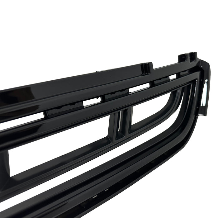 Fit 2013-2017 Cadillac XTS Front Bumper Black Upper Grille Lower Grill 2PCS