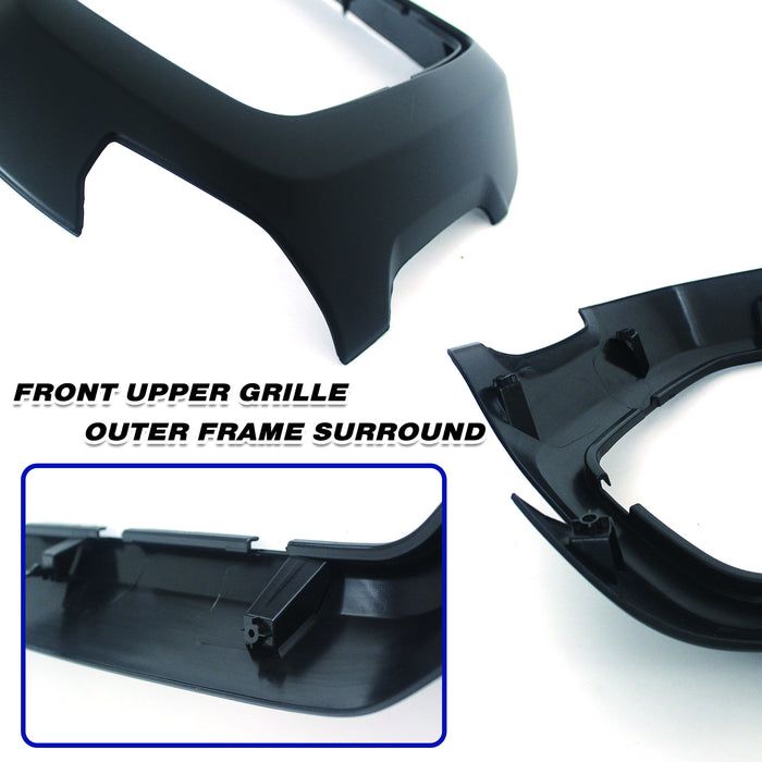 For Toyota Tacoma 2016-2022 Upper Grill Outer Frame Surround & Bracket Holder