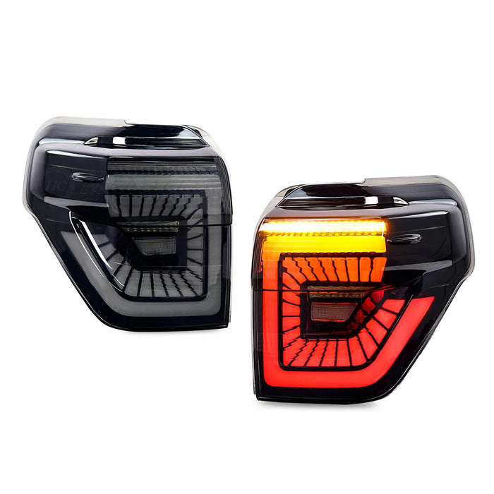 LED Tail Lights Rear Lamps Assembly for 2010-2022 Toyota 4Runner (Smoke Lens)