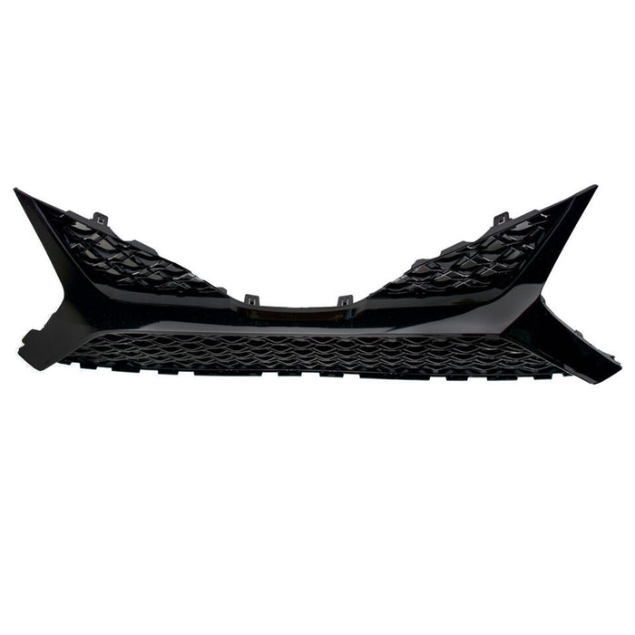 Fits 2021-2023 Toyota Camry SE Front Grille Black Trim Fog Light Bezel Set 9Pcs