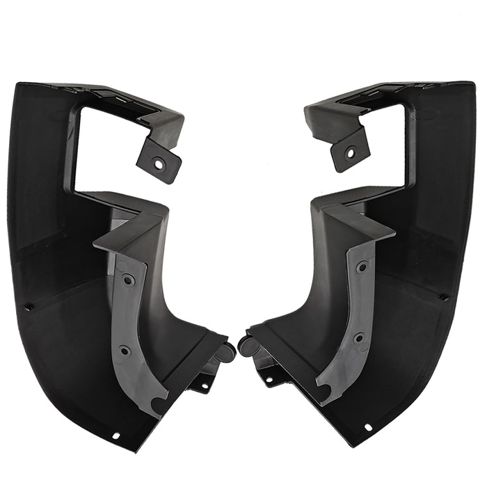 For 2015-2019 Ford Transit 150 250 350 Bumper Cover Extension + End Cap L&R Side