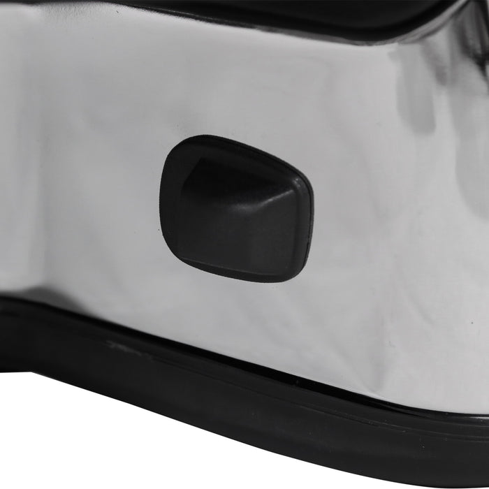 Rear Step Bumper Chrome Assembly W/O Sensor Holes for 2005-2021 Nissan Frontier