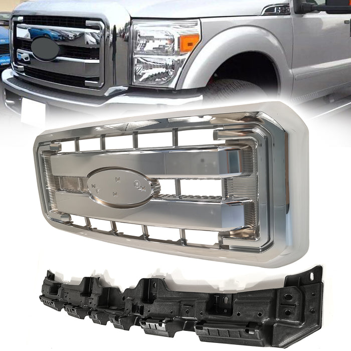 Chrome Grill+Reinforc