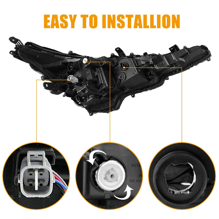 LED Headlamp Headlight Assembly Fit for 2020-2022 Corolla L LE Driver Side LH