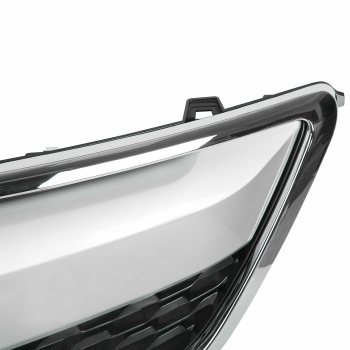 Fits 2014 2015 2016 Acura MDX Front Bumper Grille Grill W/Chrome Trim 75100-TZ5