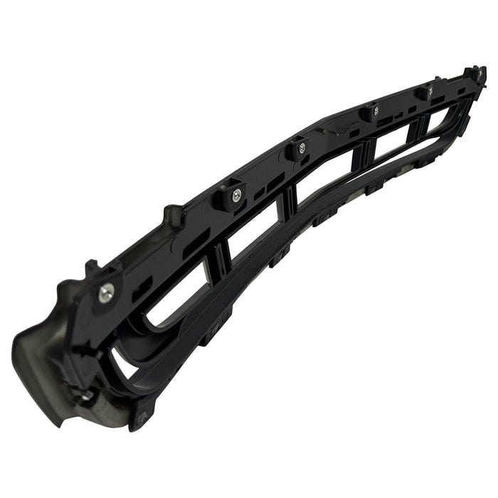 Fit 2013-2017 Cadillac XTS Front Bumper Black Upper Grille Lower Grill 2PCS