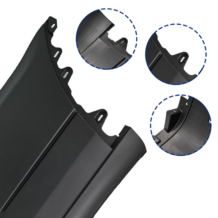 Bumper Cover Extension for 2015-2019 Ford Transit 150 250 350 Pair L&R Side