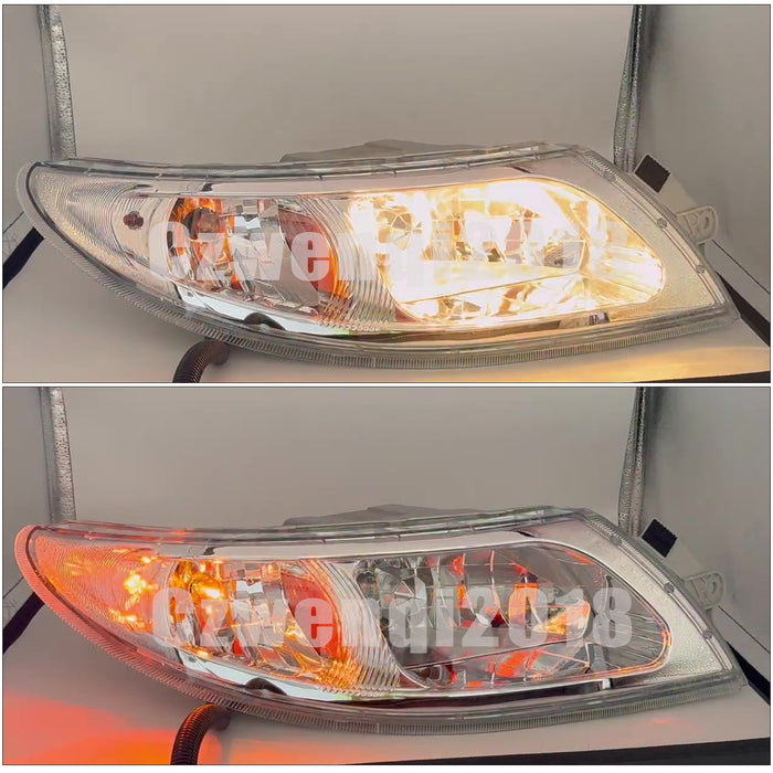 For International 4100 4200 4300 4400 8500 8600 Headlight Headlamp Pair Set