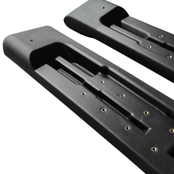 For 2007 08 09-2018 Jeep Wrangler JK 2 Door Nerf Bar Running Boards Side Step