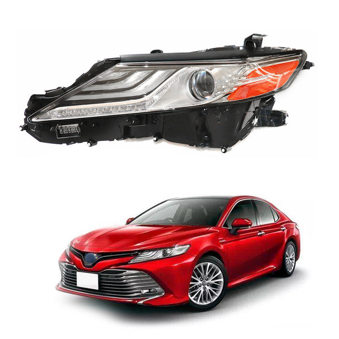 LED Headlight Headlamp Assembly for 2018 - 2020 Toyota Camry XLE XSE L Side