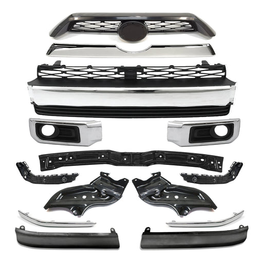 For 2014-2019 Toyota 4Runner Limited Front Bumper Grille Assembly Body Kits