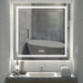 Square LED Bathroom Wall Mirror