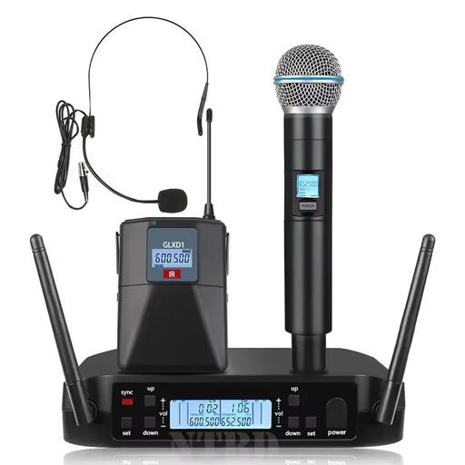 GLXD4 UHF Wireless Lavalier Mic 50M