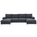 Modern U-Shaped Sectional Sofa with 2 Chaise Lounges