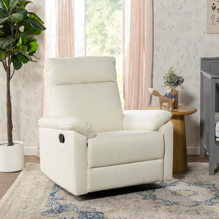 Vanilla Swivel Recliner