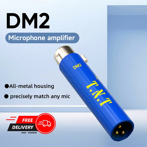 DM2 Dynamite Mic Preamp Powerful & Noise-Free