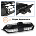 Fits 2020-2022 Honda CRV Front Grille Headlight Trim Fog Light Bracket Set 11Pcs