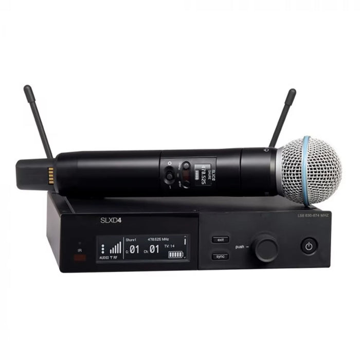 Shure SLXD4 Wireless Mic 1 Channel UHF