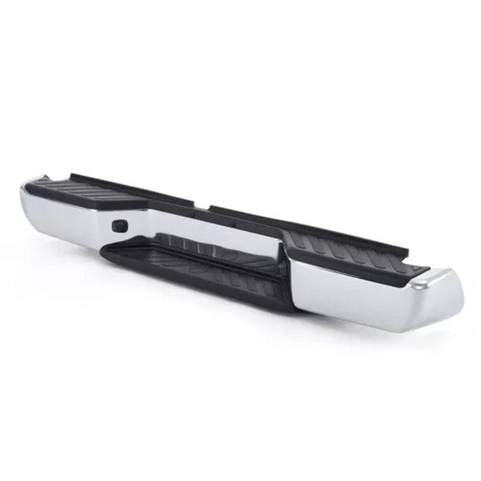Rear Step Bumper Chrome Assembly W/O Sensor Holes for 2005-2021 Nissan Frontier