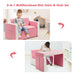 Convertible Kids Furniture Set: Sofa, Table, Chair