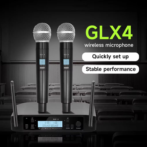 Shure GLXD4 Pro UHF Wireless Mics