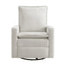 Uptown Swivel Glider Recliner - Boucle White